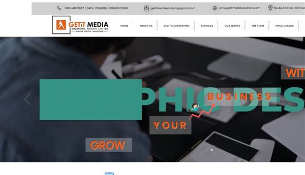 GETIT MEDIA SOLUTIONS PVT LTD - GOOGLE SEO | GOOGLE SME CHANNEL PARTNER | WEBSITE DESIGNER | DIGITAL MARKETING IN PONDICHERRY